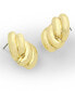 Knot Statement Stud Earrings