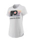 Женская пижама Concepts Sport Womens White, Charcoal Philadelphia Flyers Sonata T-shirt and Leggings Set