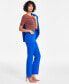 Women's Mid-Rise Flare-Leg Pants