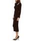 Women's Olesa Long-Sleeve Asymmetric Kniit Dress