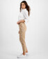 Women's Floral-Print Ditsy Hampton Chino Rolled-Cuff Pants