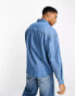 ASOS DESIGN extreme oversized denim shirt in vintage western styling