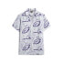 SUPERDRY Open Collar Print short sleeve shirt