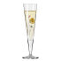 Champagnerglas Goldnacht Vollmond