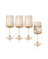 Modern Ap Wine Glasses, Set of 4