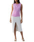 Women's Sun's Out Cotton Knotted Sleeveless Tee