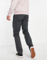 Dickies 872 work pants in charcoal gray slim fit - gray