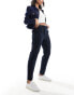 Vero Moda straight leg trousers in navy