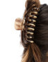 DesignB London hair claw in pale tortoiseshell