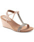 Women's Mulan Embellished Wedge Sandals, Created Macy's