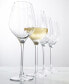 Cambron Optic White Wine Glasses, Set of 4