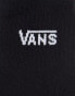 Vans classic half crew 3 pack socks in black