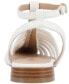 Women's Alivia Caged Detail T Strap Sandals