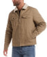 Men's Sherpa Lined Canvas Twill Trucker Jacket