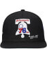 Men's Black Philadelphia 76ers Hardwood Classics Timeline Fitted Hat