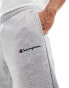 Champion small logo joggers in grey - GREY