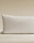 Extra long feather pillow