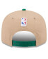 Men's Tan/Kelly Green Boston Celtics 2024 NBA Draft 9FIFTY Snapback Hat