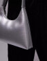 Topshop Shia 90s shoulder bag in silver