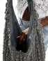 Pull&Bear bubble shoulder bag in charcoal grey