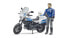 Bruder bworld Scrambler Ducati Polizeim.| 62731