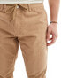 ASOS DESIGN straight ripstop trousers in tan