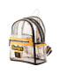 Men's and Women's Pittsburgh Steelers Clear Mini Backpack