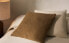 Jute and cotton cushion cover