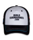 Men's White/Black Brad Keselowski BuildSubmarines.com Uniform Adjustable Hat