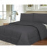 Solid Color Box Stitch Down Alternative King Comforter