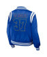 Women's Royal Los Angeles Rams Bomber Full-Zip Jacket