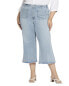 Nydj Plus Patchie Divine Wide Leg Jean Women's