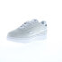 Reebok Club C Double Revenge Womens Gray Suede Lifestyle Sneakers Shoes