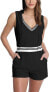 Juicy Couture 274554 Sleeveless Romper Black MD