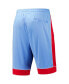 Men's Light Blue/Red Houston Oilers vintage - like Fan Favorite Shorts