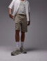 Topman relaxed short in stone