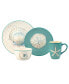 Ocean View 16Pc Dinnerware Set, Service for 4