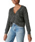 Women's Cable-Stitch Long-Sleeve Cardigan