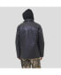 Men's Faux Leather Coach Jacket