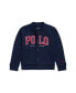 Toddler and Little Boys Logo Fleece Baseball Jacket