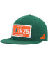 Men's Green Miami Hurricanes Established Snapback Hat