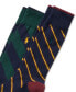 Men's 2-Pk. Diagonal Striped Socks