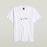 G-STAR D25699 Handwriting Back short sleeve T-shirt