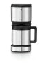 WMF Stelio 04.1216.0011 - Drip coffee maker - 1 L - Ground coffee - 1000 W - Black - Stainless steel