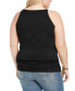 Trendy Plus Size Halter Tank Top