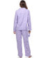 Женская пижама White Mark Womens Pajama Set, 3-Piece