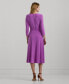 Women's Surplice Jersey Dress