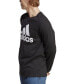 Men's Basic Badge of Sport Long-Sleeve Crewneck T-Shirt