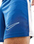 Nike Football Academy panelled Dri-Fit shorts in blue