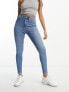 ASOS DESIGN Hourglass ultimate skinny jean in mid blue